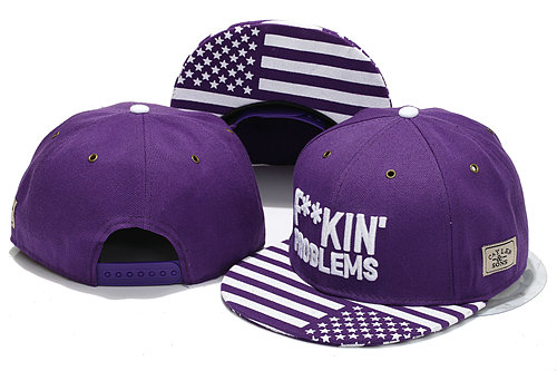 CAYLER & SONS Purple Snapbacks Hat YS